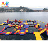 NB-WP023 FUN Children Play Inflatable Water Slide Park Swimming Pool Kid Water Play Center